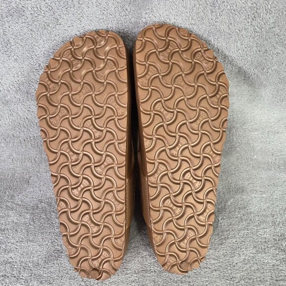 Womens Birkenstock Rose Gold EVA Gizeh Sandals Waterproof Flip-Flops Size 40 - Picture 6 of 7